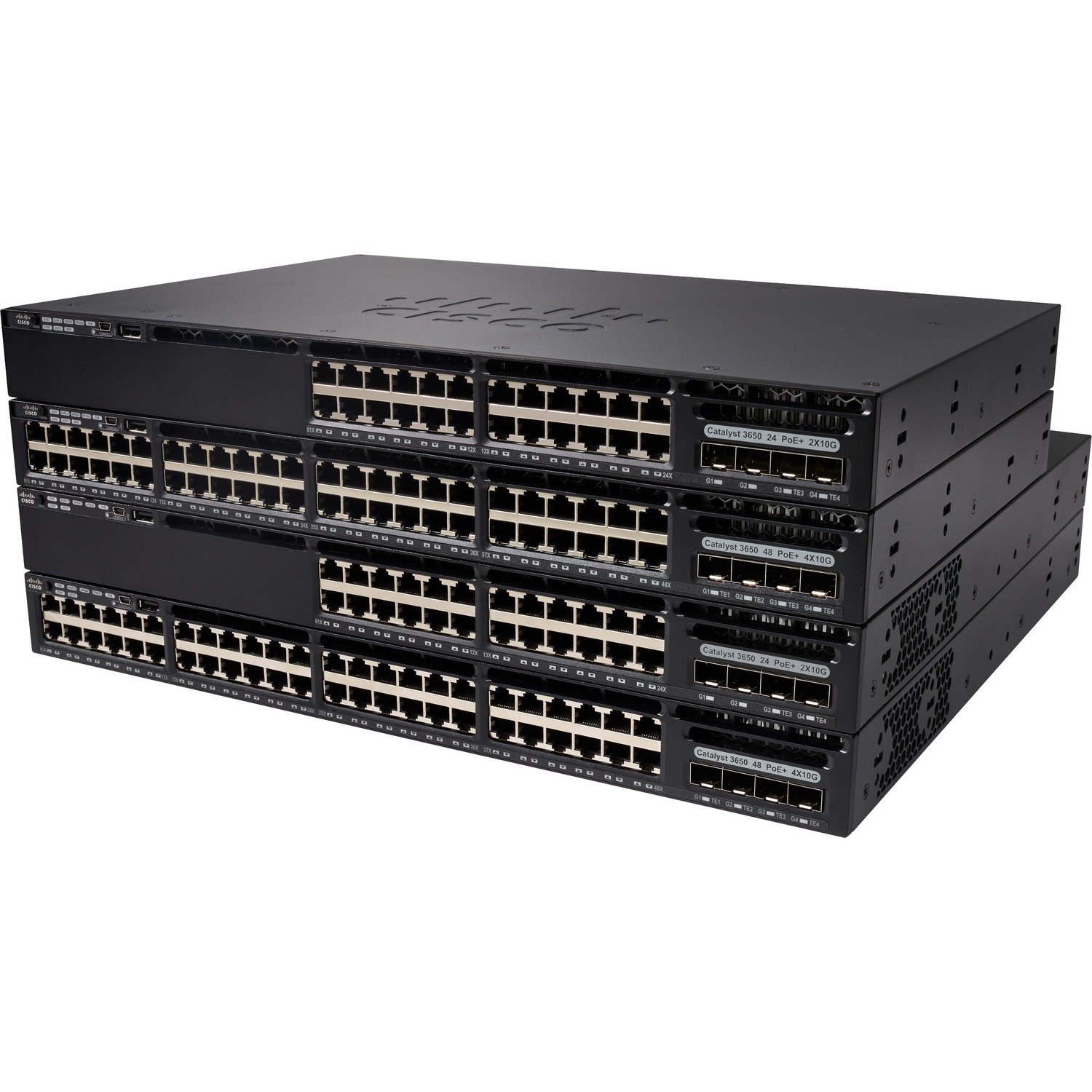 Cisco Catalyst C3650-48FQM-E Layer 3 Switch