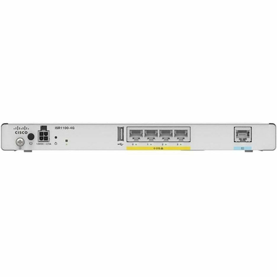 Cisco C1117-4PLTELAWZ Wi-Fi 5 IEEE 802.11ac Ethernet, ADSL2, VDSL2, Cellular Wireless Integrated Services Router - Refurbished