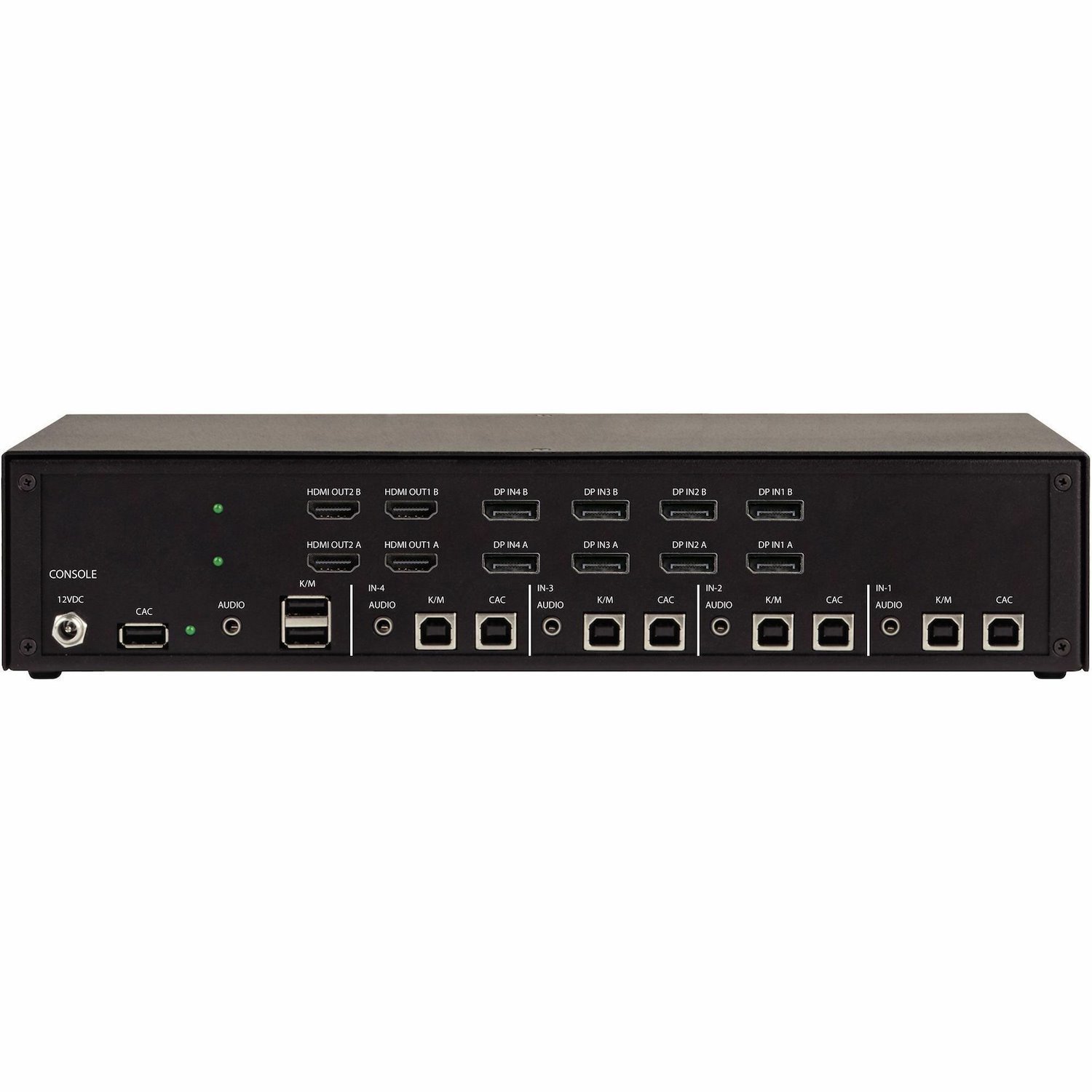 Black Box Secure NIAP 4.0 Certified KVM Switch - DisplayPort with MST, HDMI Out