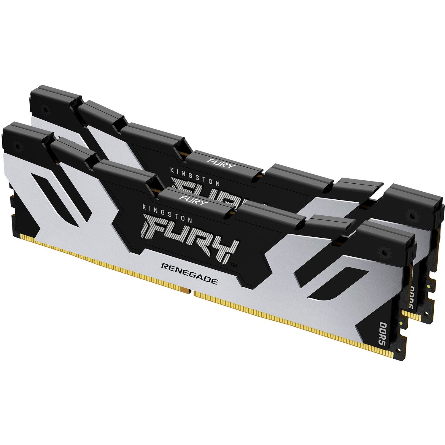 Kingston FURY Renegade RAM Module for Motherboard - 32 GB (2 x 16GB) - DDR5-6400/PC5-51200 DDR5 SDRAM - 6400 MHz Single-rank Memory - CL32 - 1.40 V