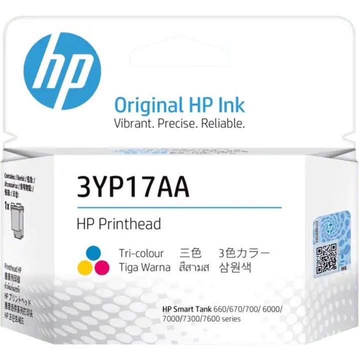 HP 3YP17AA Original Inkjet Printhead - Tri-colour - 1 Pack