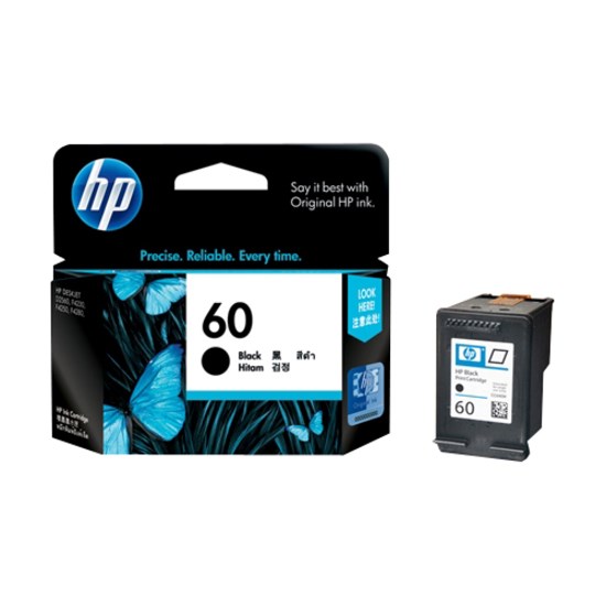 HP 60 Original Inkjet Ink Cartridge - Black Pack