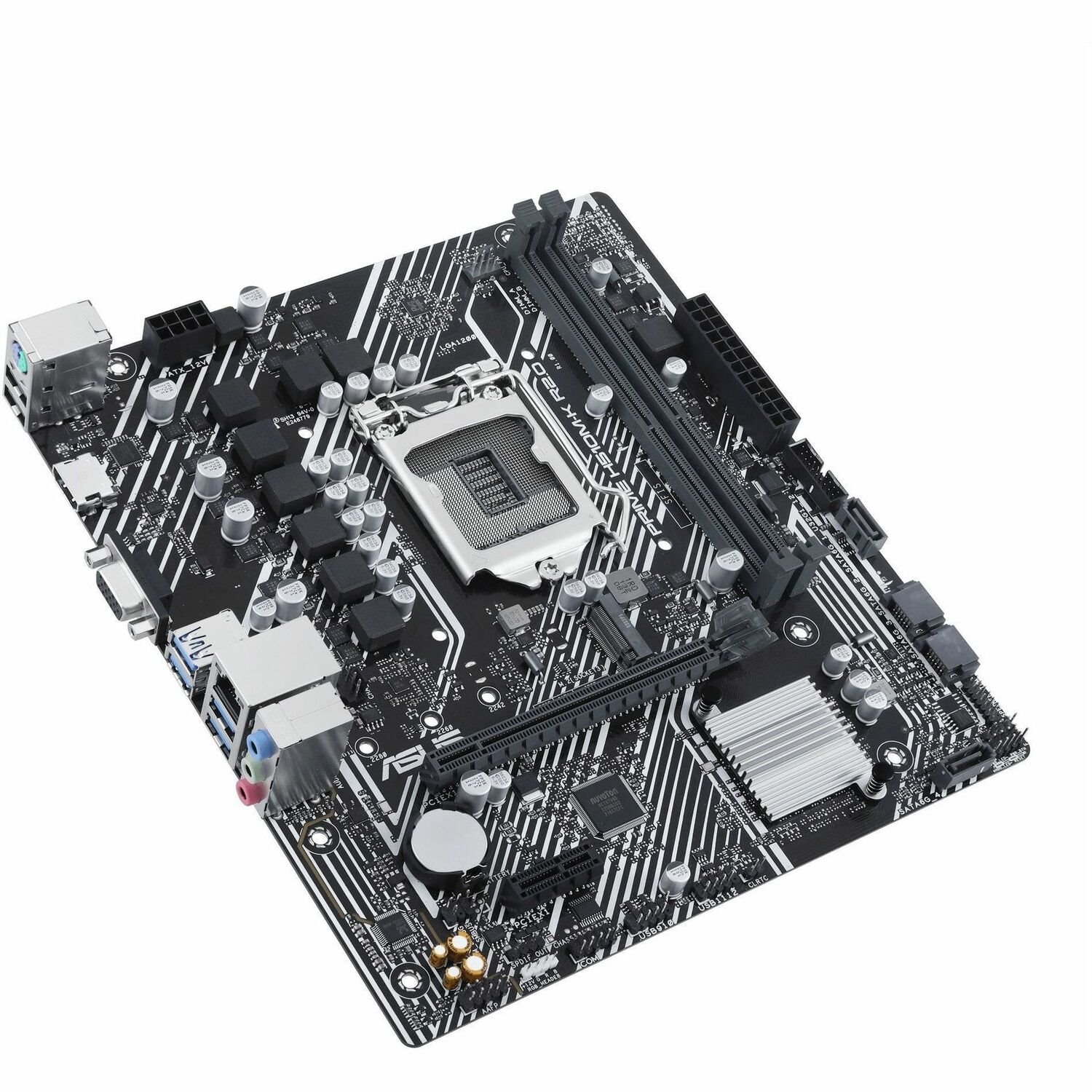 Asus Prime H510M-K R2.0 Desktop Motherboard - Intel H470 Chipset - Socket LGA-1200 - Micro ATX