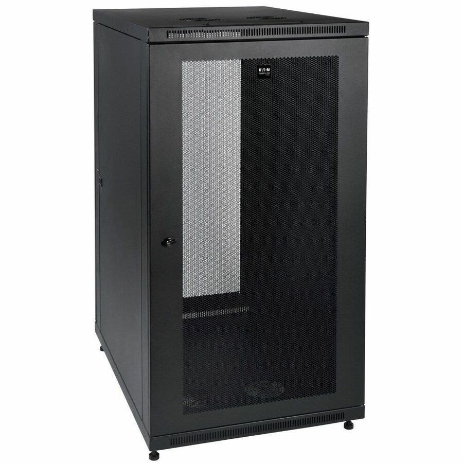 Tripp Lite by Eaton SmartRack SR24UB 24U Floor Standing Rack Cabinet for Server825.50 mm Rack Depth - Black