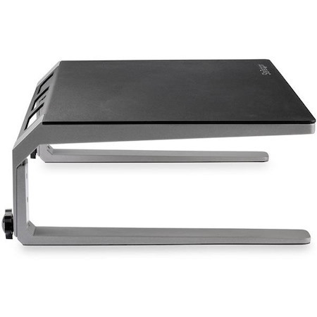 StarTech.com Monitor Riser Stand, For up to 32" (22lb/10kg) Monitor, Monitor Riser, Steel&Aluminum, Monitor Shelf w/ Three Height Settings