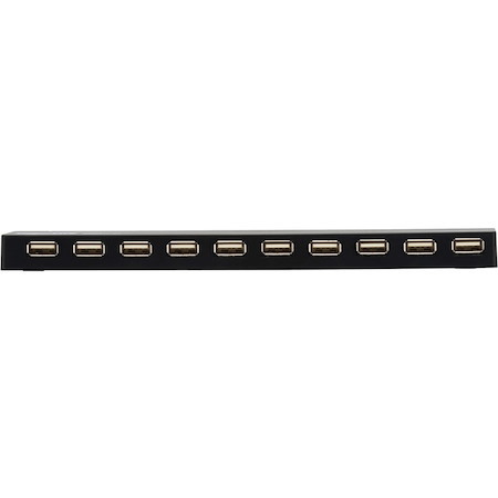 Tripp Lite by Eaton 10-Port USB 2.0 Hub with Power Supply and International Plug Adapters