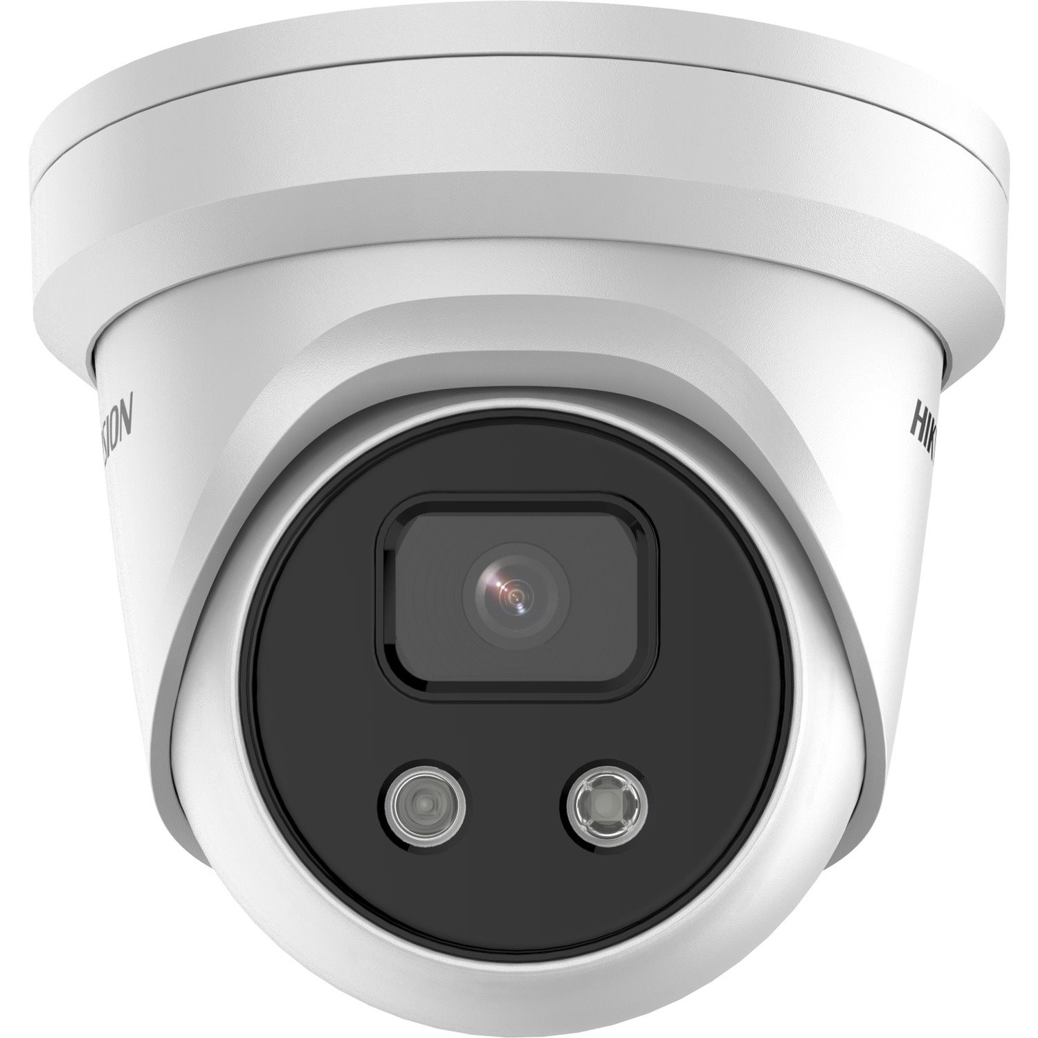 Hikvision Performance PCI-T18F2S 8 Megapixel Outdoor 4K Network Camera - Color - Turret - White