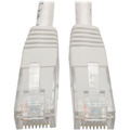 Eaton Tripp Lite Series Cat6 Gigabit Molded (UTP) Ethernet Cable (RJ45 M/M), PoE, White, 15 ft. (4.57 m)