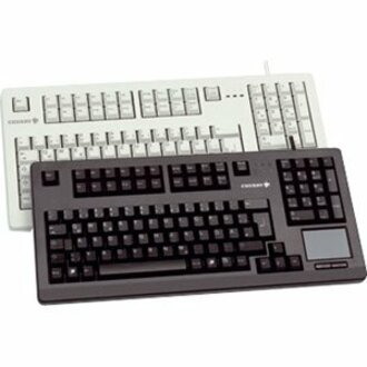 CHERRY G80-11900 Keyboard - Cable Connectivity - USB Interface - English (UK) - Light Grey