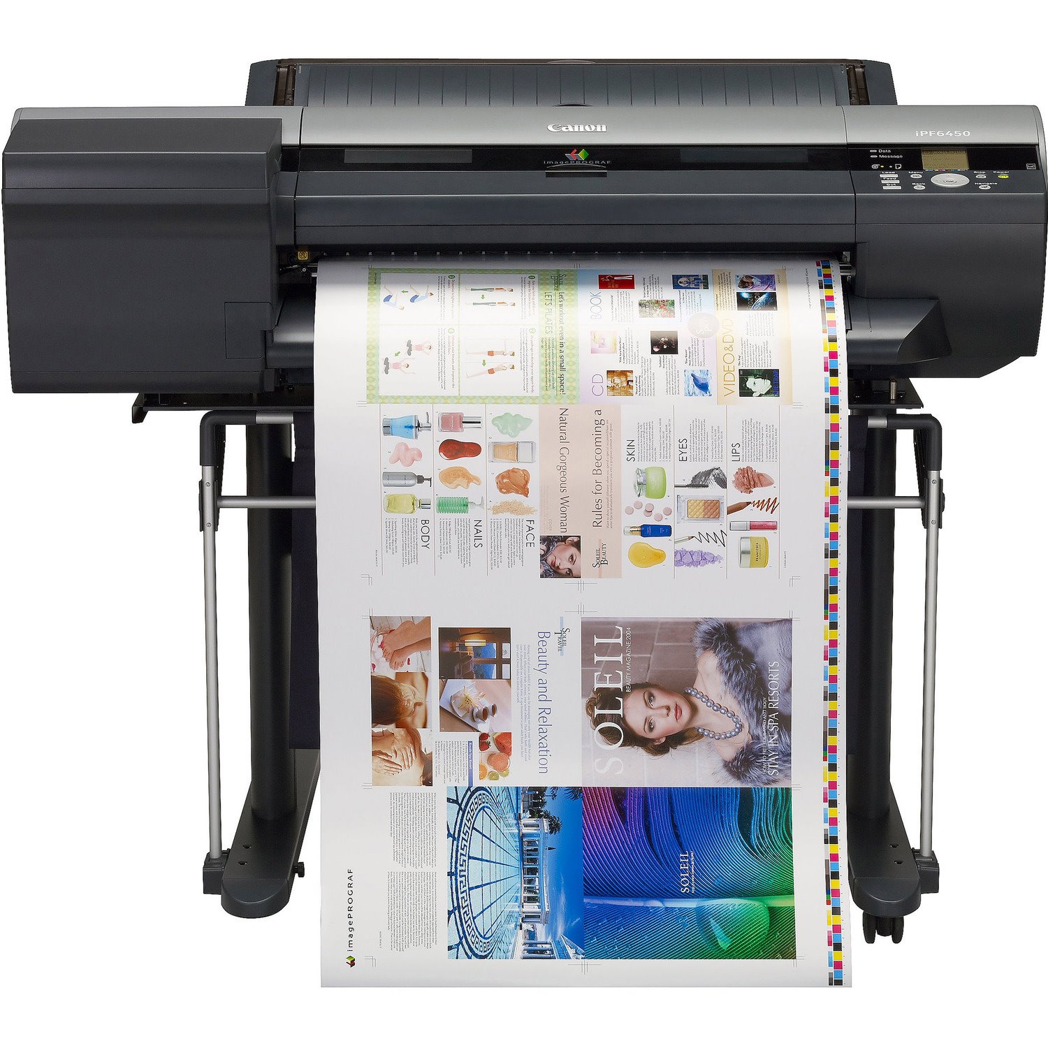 Canon imagePROGRAF iPF6450 Inkjet Large Format Printer - 24" Print Width - Color