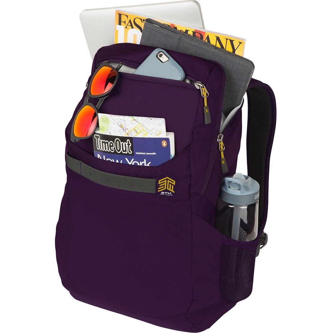 STM Goods Saga Backpack - Fits Up To 15" Laptop - Royal Purple - Retail