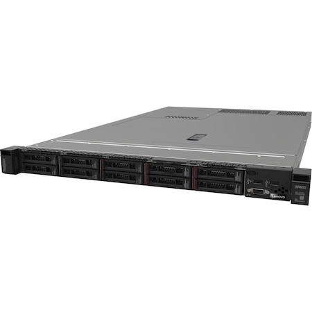 Lenovo ThinkSystem SR630 7X02A0BPAU 1U Rack Server - 1 x Intel Xeon Silver 4210 2.20 GHz - 16 GB RAM - Serial ATA/600, 12Gb/s SAS Controller