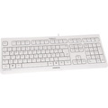 CHERRY KC 1000 Keyboard - Cable Connectivity - USB Interface - French - Pale Gray
