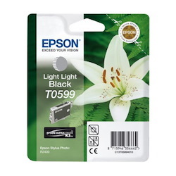 Epson T0599 Original Inkjet Ink Cartridge - Light Black Pack