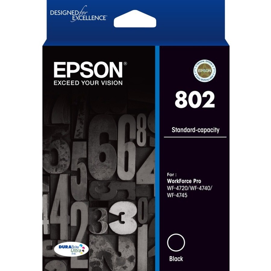 Buy Epson DURABrite Ultra 802 Original Standard Yield Inkjet Ink ...