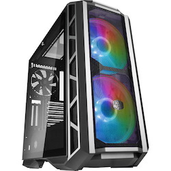 Cooler Master MasterCase MCM-H500P-MGNN-S11 Computer Case - ATX Motherboard Supported - Mid-tower - Steel, Plastic, Mesh, Tempered Glass - Gunmetal Grey