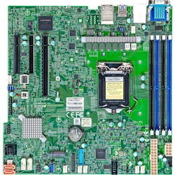 Supermicro X12STH-F Workstation Motherboard - Intel C256 Chipset - Socket LGA-1200 - Micro ATX
