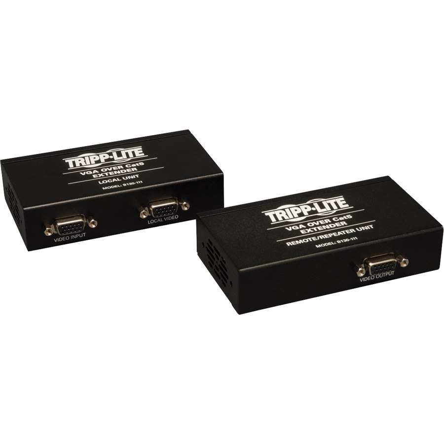 Tripp Lite by Eaton VGA over Cat5/Cat6 Video Extender Receiver Repeater 1920x1440 1000' TAA