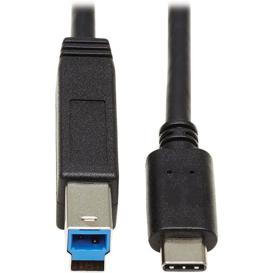 Eaton Tripp Lite Series USB-C to USB-B Cable (M/M) - USB 3.2 Gen 2 (10 Gbps), Thunderbolt 3 Compatible, 20 in. (51 cm)