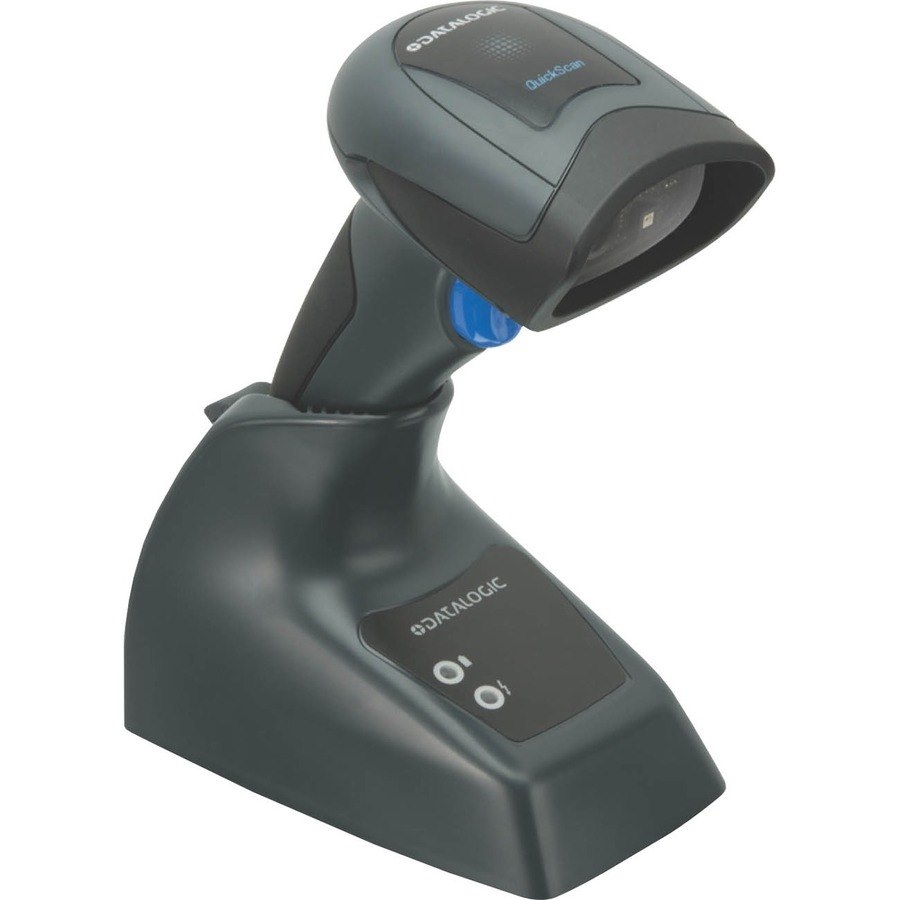Datalogic QuickScan I QM2131 Handheld Barcode Scanner Kit - Wireless Connectivity - Black - USB Cable Included