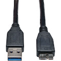 Eaton Tripp Lite Series USB 3.0 SuperSpeed Device Cable (A to Micro-B M/M) Black, 6 ft. (1.83 m)