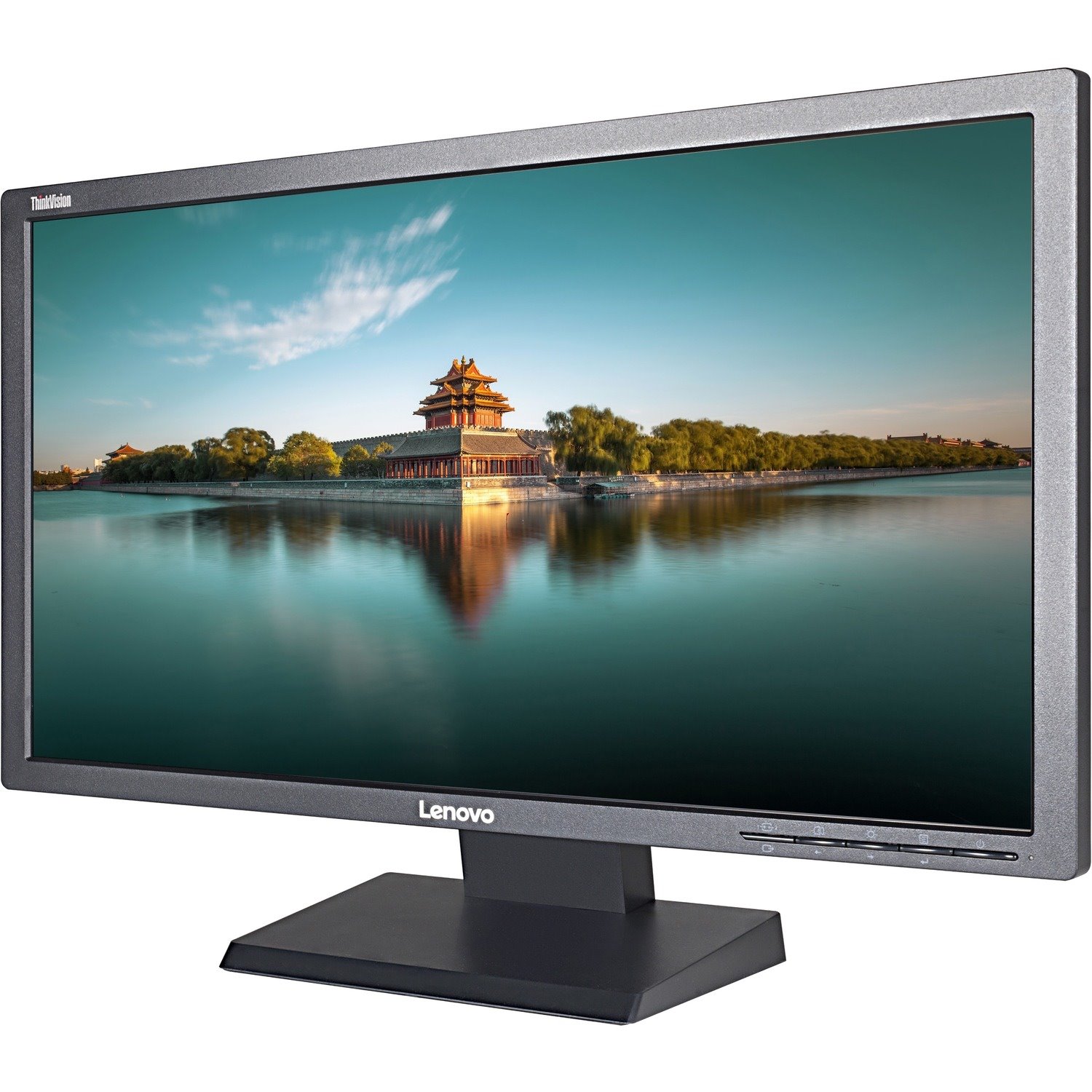 Lenovo ThinkVision T2220 Full HD LCD Monitor - 16:9 - Raven Black