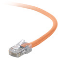 Belkin 3ft Copper Cat5e Cable - 24 AWG Wires - Orange