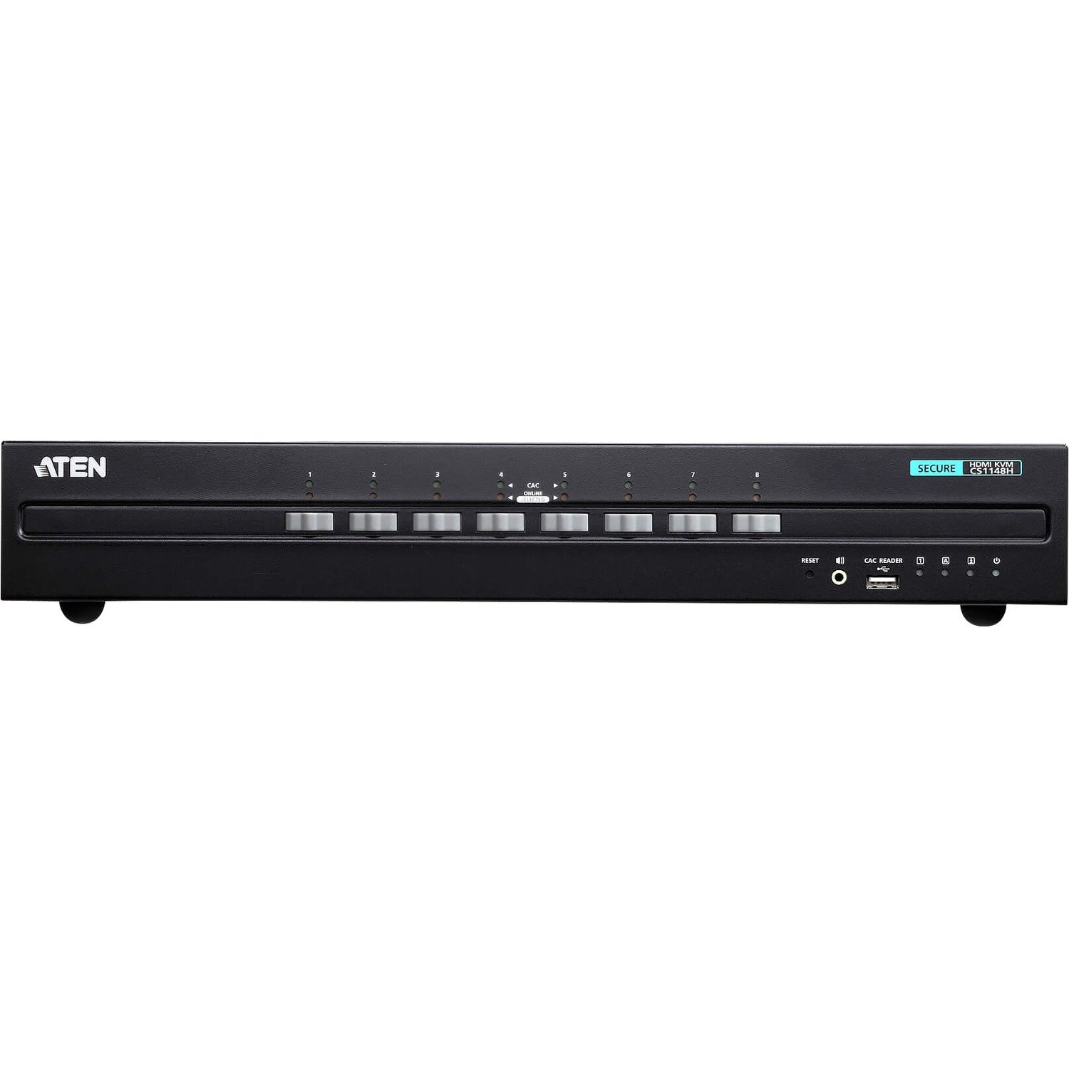 ATEN 8-Port USB HDMI Dual Display Secure KVM Switch (PSS PP v3.0 Compliant)-TAA Compliant