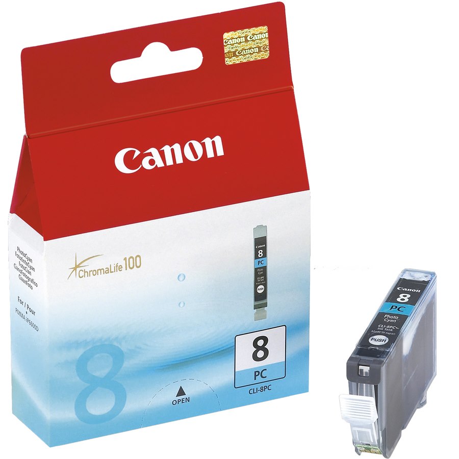 Canon CLI-8PC Original Inkjet Ink Cartridge - Photo Cyan - 1 Pack