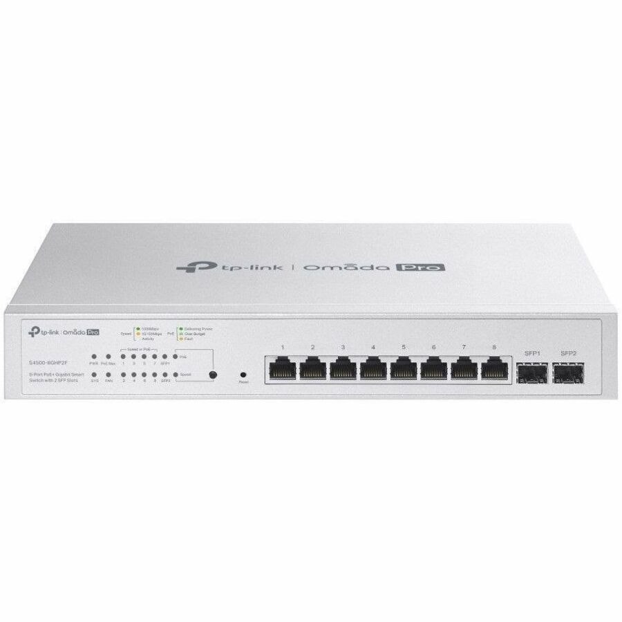 TP-Link Omada Pro 8-Port PoE+ Gigabit Smart Switch with 2 SFP Slots