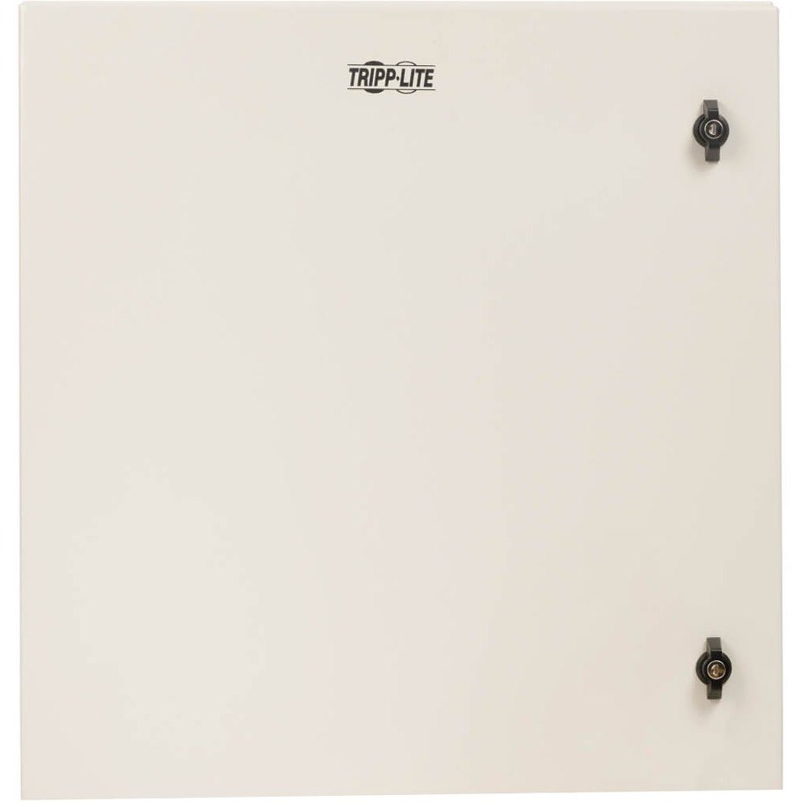 Eaton Tripp Lite Series SmartRack Industrial Enclosure with Locks - NEMA 4, Wall Mount, Heavy-Duty Metal Construction, 32.5 in. Depth, 12U, Gray