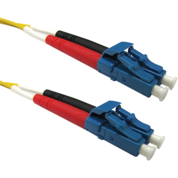 Weltron 3m LC/LC Single Mode 9/125M Yellow Fiber Patch Cable