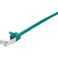 V7 V7CAT6STP-01M-GRN-1E 1 m Category 6 Network Cable for Modem, Patch Panel, Network Card
