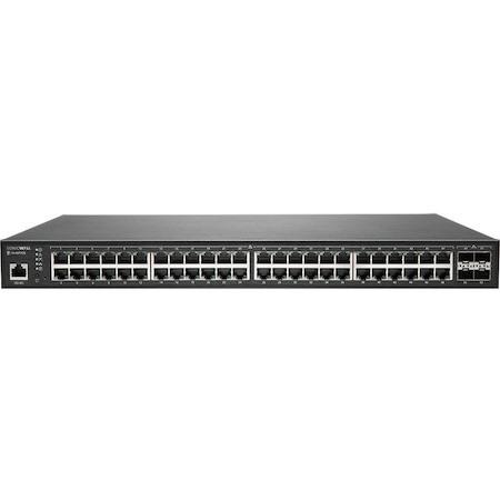 SonicWall SWS14-48FPOE 52 Ports Manageable Ethernet Switch - TAA Compliant