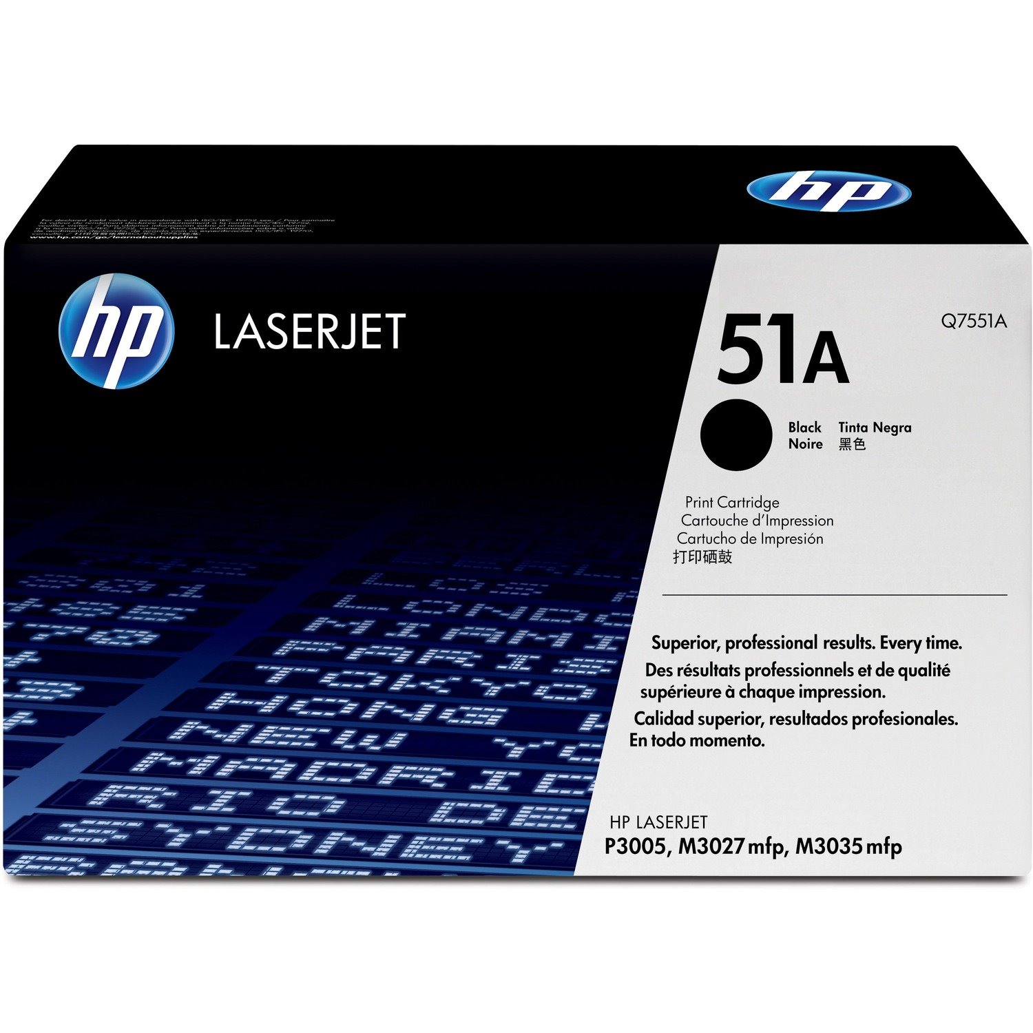 HP 51A Original Laser Toner Cartridge - Black - 1 Each