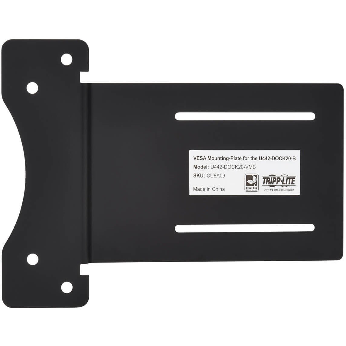 Tripp Lite by Eaton VESA Mounting Plate for Tripp Lite by Eaton U442-DOCK20-B Docking Station