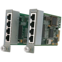 Omnitron Systems iConverter 4Tx 10/100 Managed Ethernet Switch module