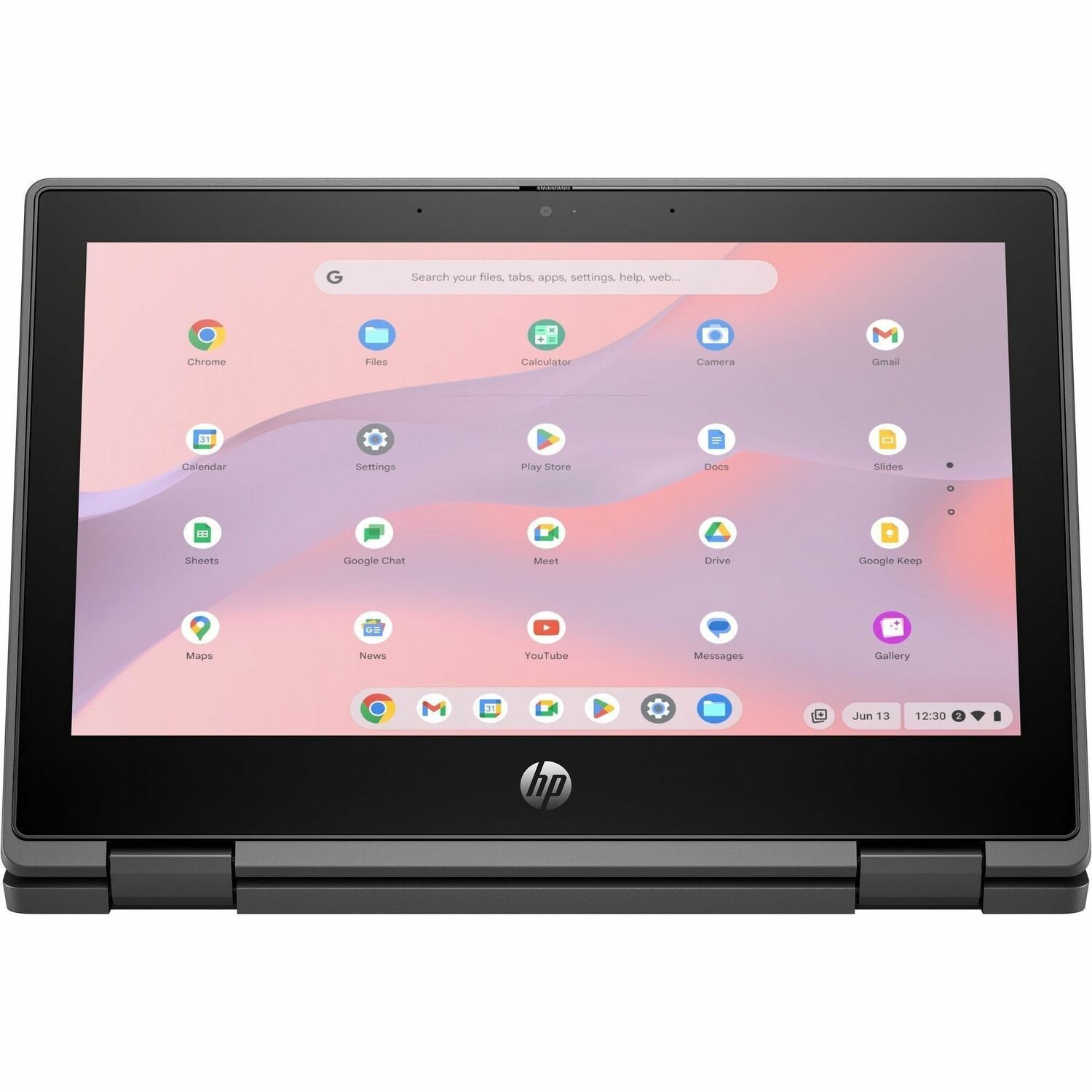 HP Pro x360 Fortis 11 G5 11.6" Touchscreen Rugged Convertible 2 in 1 Chromebook - HD - Intel N-Series N100 - 8 GB - 64 GB Flash Memory - English Keyboard - Jack Black