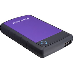Transcend StoreJet 25H3 4 TB Portable Hard Drive - 2.5" External - SATA - Purple