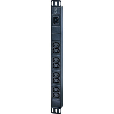 EPDU1016B APC Easy Rack PDU, Basic, 1U, 1 Phase, 3.7kW, 230V, 16A, 8 x C13 outlets, IEC60320 C20 inlet