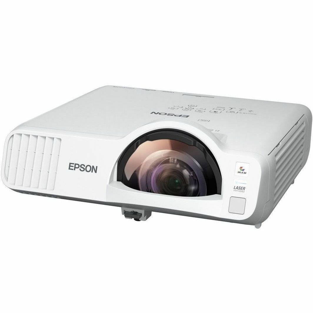 Epson EB-L210SF Short Throw 3LCD Projector - 16:9 - Wall Mountable, Ceiling Mountable, Portable, Tabletop - White