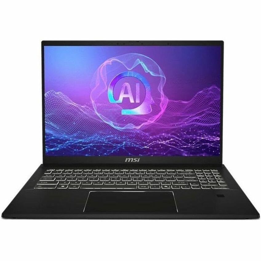 MSI Summit A16 AI+ A3HM Summit A16 AI+ A3HMTG-015US 16" Touchscreen Convertible Copilot+ PC 2 in 1 Notebook - QHD+ - AMD Ryzen AI 9 365 - 32 GB - 1 TB SSD - Ink Black