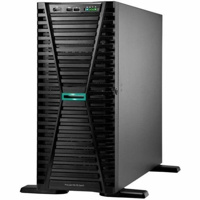 HPE ProLiant ML110 G11 4.5U Tower Server - 1 x Intel Xeon Silver 4410Y 2 GHz - 32 GB RAM - Serial ATA Controller