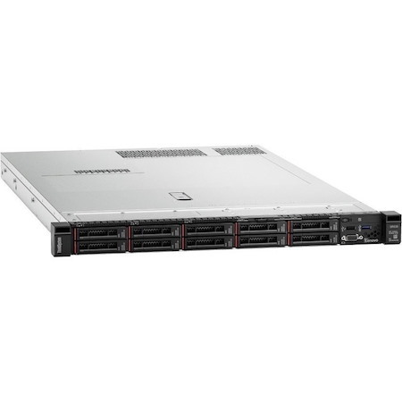 Lenovo ThinkSystem SR630 7X02A04DAU 1U Rack Server - 1 x Intel Xeon Bronze 3104 1.70 GHz - 8 GB RAM - Serial ATA/600, 12Gb/s SAS Controller