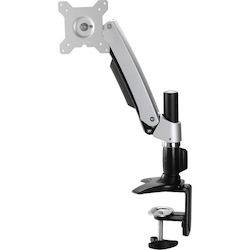 Amer Mounts AMR1AC Mounting Arm for Flat Panel Display, Monitor, LCD Display - White - TAA Compliant
