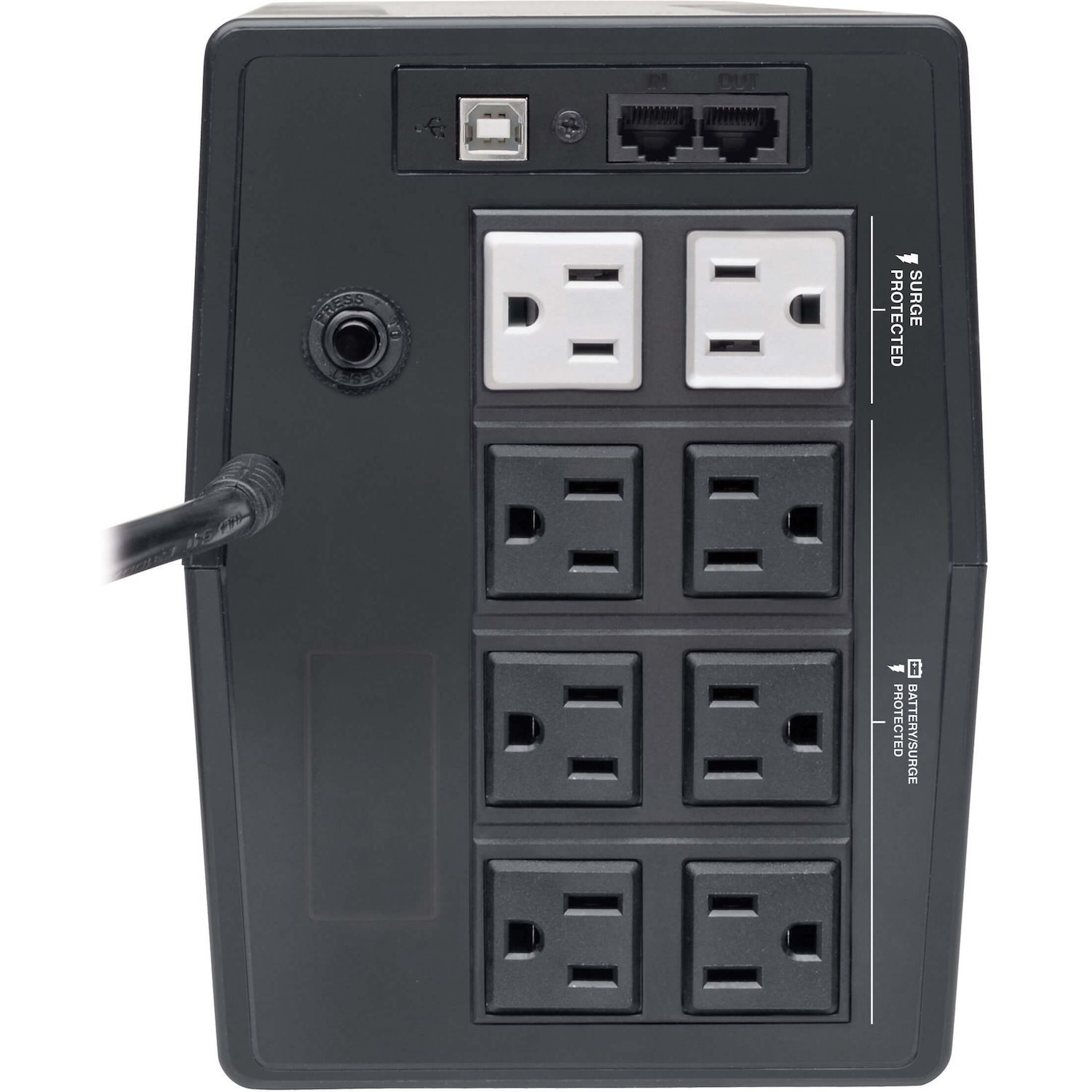 Tripp Lite by Eaton 800VA 475W Line-Interactive UPS - 8 NEMA 5-15R Outlets, AVR, 120V, 50/60 Hz, USB, LCD, Tower