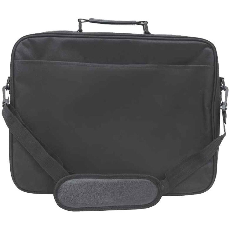 Manhattan Empire II 17" Laptop Briefcase, Black