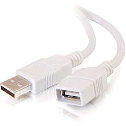 C2G 2m USB Extension Cable - USB A Male to USB A Female Cable