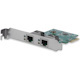 StarTech.com Dual Port Gigabit PCI Express Server Network Adapter Card - PCIe NIC