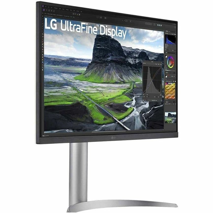 LG UltraFine 27UQ850V-W 27" Class 4K UHD LED Monitor - 16:9 - Textured Black